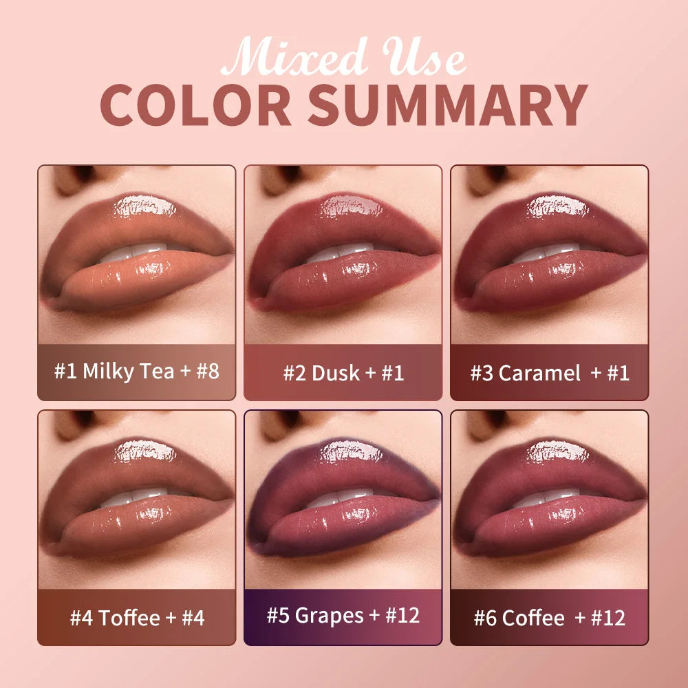 Hydrating Lip Liner and Lip Gloss Makeup Set