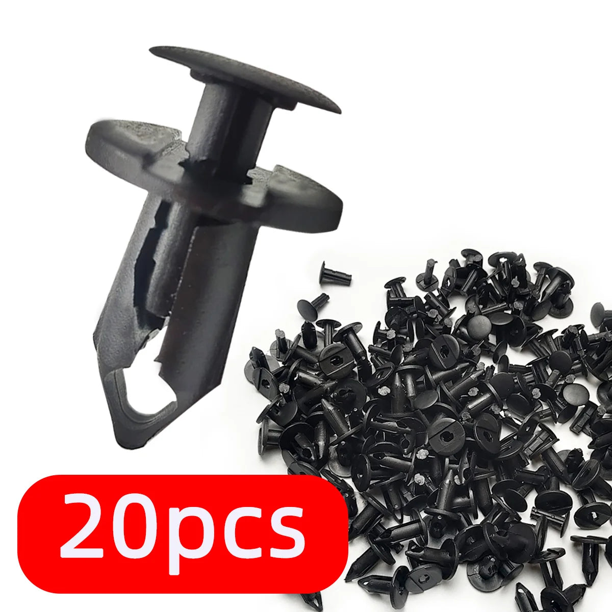 Universal Automotive Plastic Rivet Fastener and Clip Replacement Kit - 8