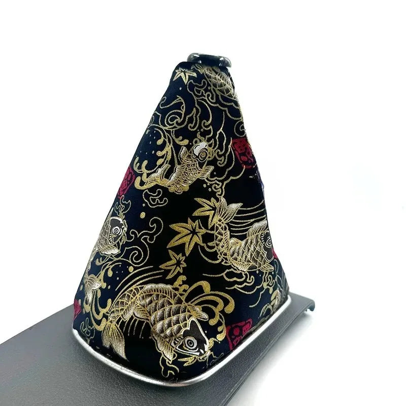 Japanese Kimono Style Car Gear Shift Knob Cover - 12