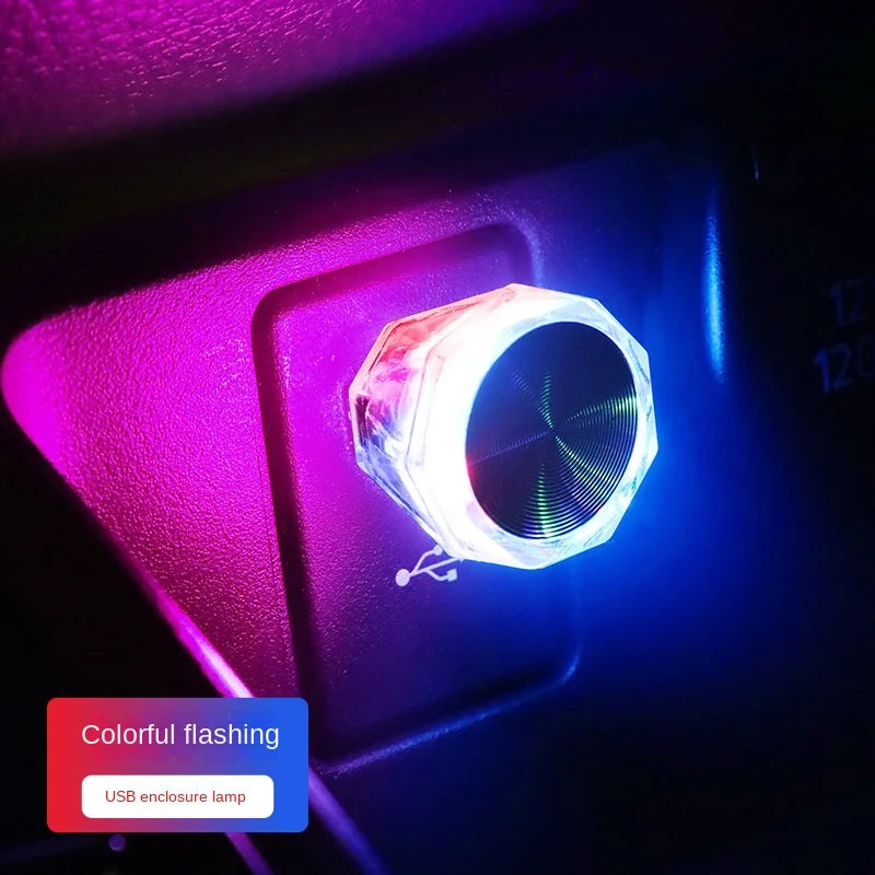 USB LED Car Interior Atmosphere Light - 24