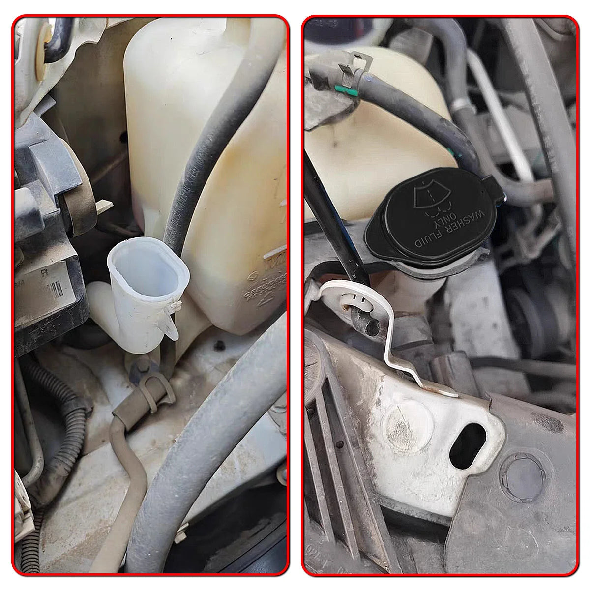 Windshield Washer Fluid Reservoir Tank Cap Cover