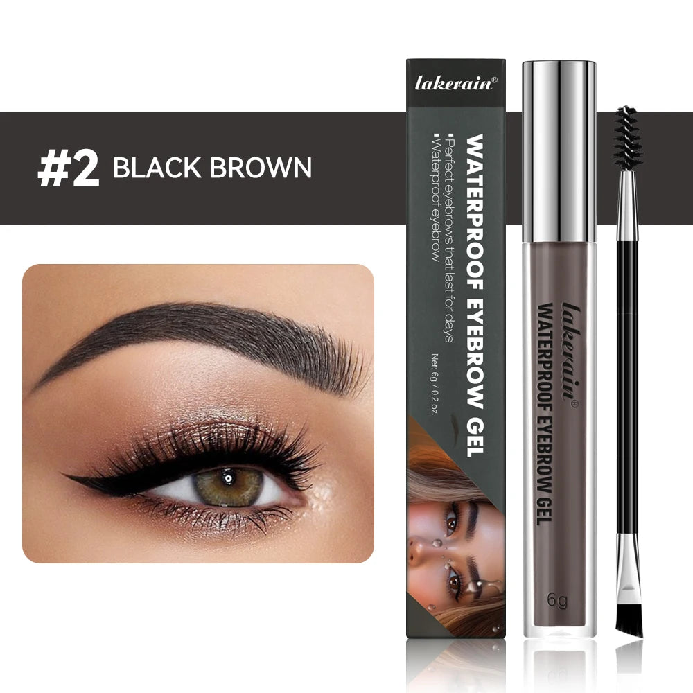 Waterproof Long-Lasting Eyebrow Tint Gel - 18