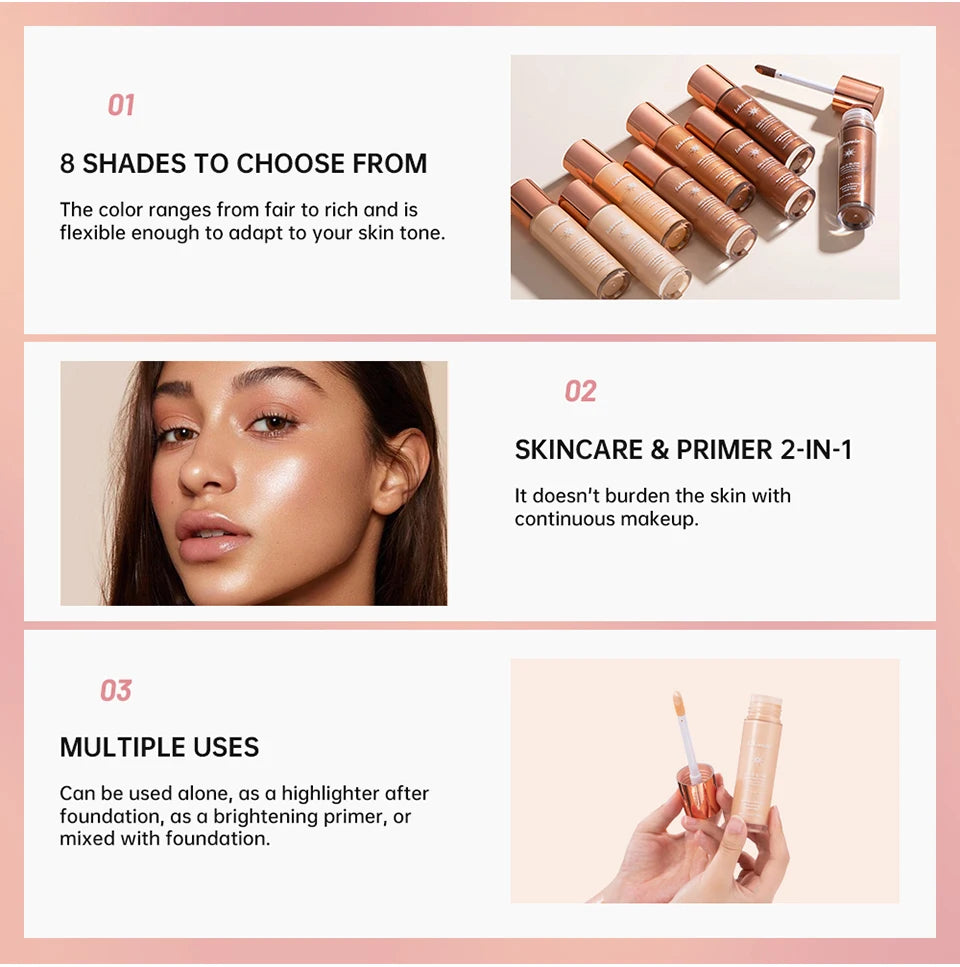 Halo Glow Liquid Face Filter Highlighter