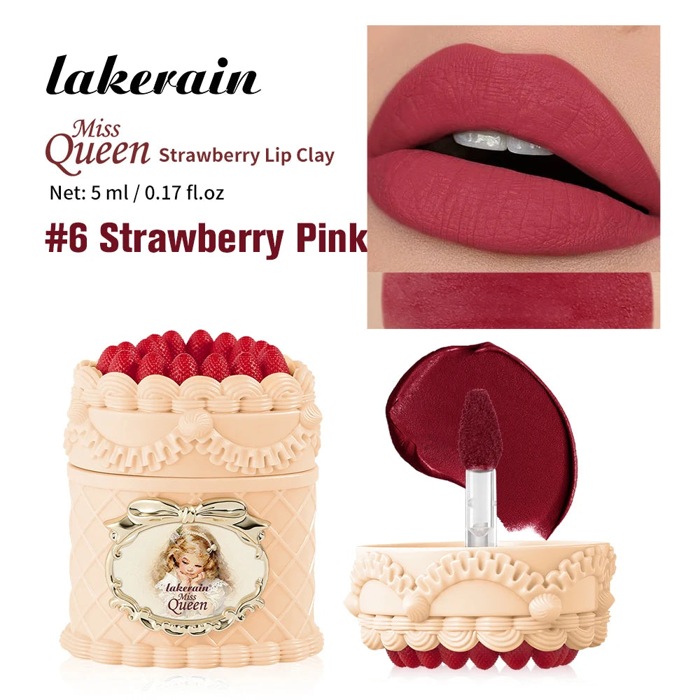 Velvet Matte Strawberry Lip Cream