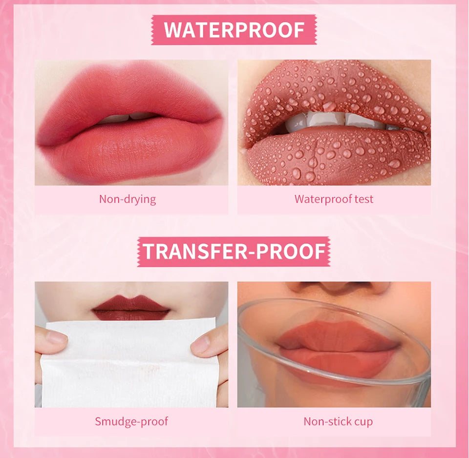 Waterproof Moisturizing Lip Tint and Liquid Blush