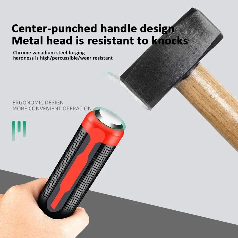Heavy Duty Industrial Pry Bar with Ergonomic Handle