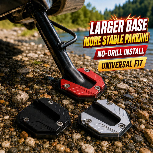 Motorcycle Kickstand Support Pad for Stable Parking