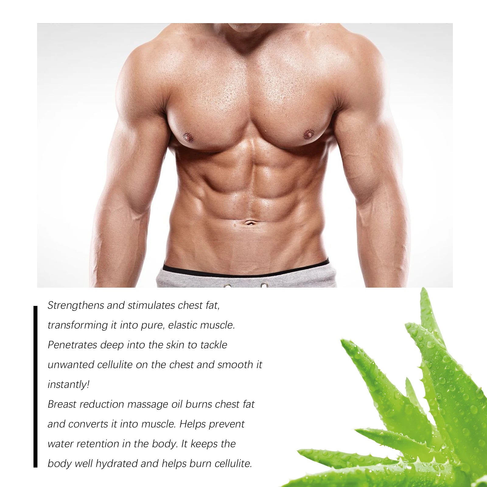 Gynecomastia Chest Tightening and Muscle Sculpting Spray - 5