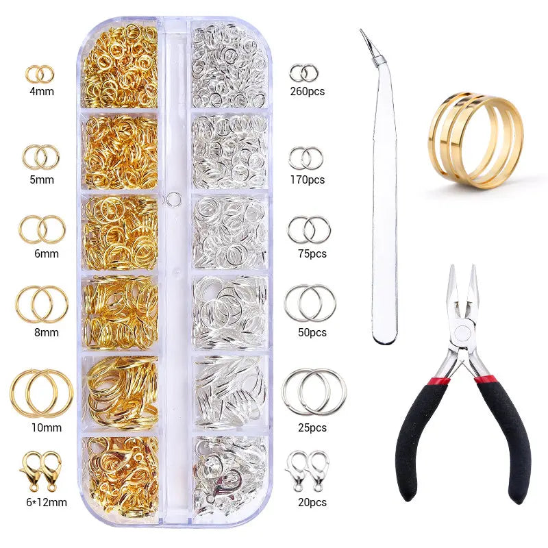 Jewelry Making and Repair Tool Kit with Findings - 10