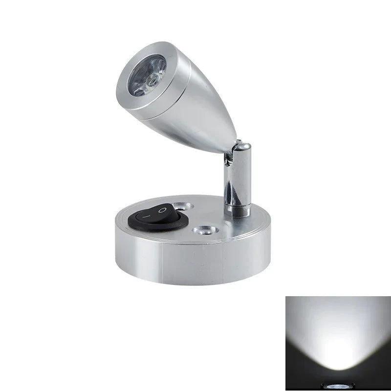 12V LED Interior Reading Light for Campervan Boat and RV - 12
