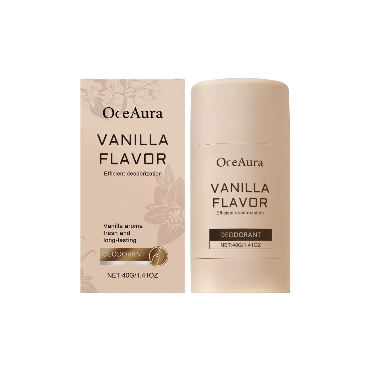 Long-Lasting Vanilla Deodorant Stick for Odor Control