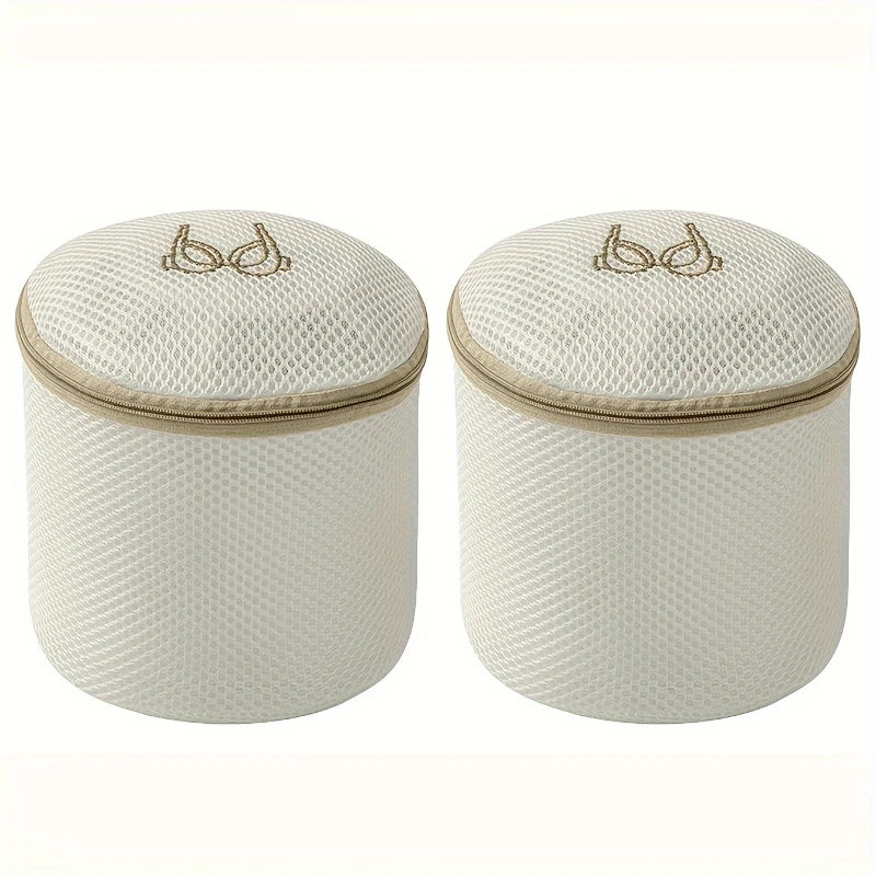 Double Layer Bra Laundry Bag Protective Mesh Washing Bag for Delicates - 4