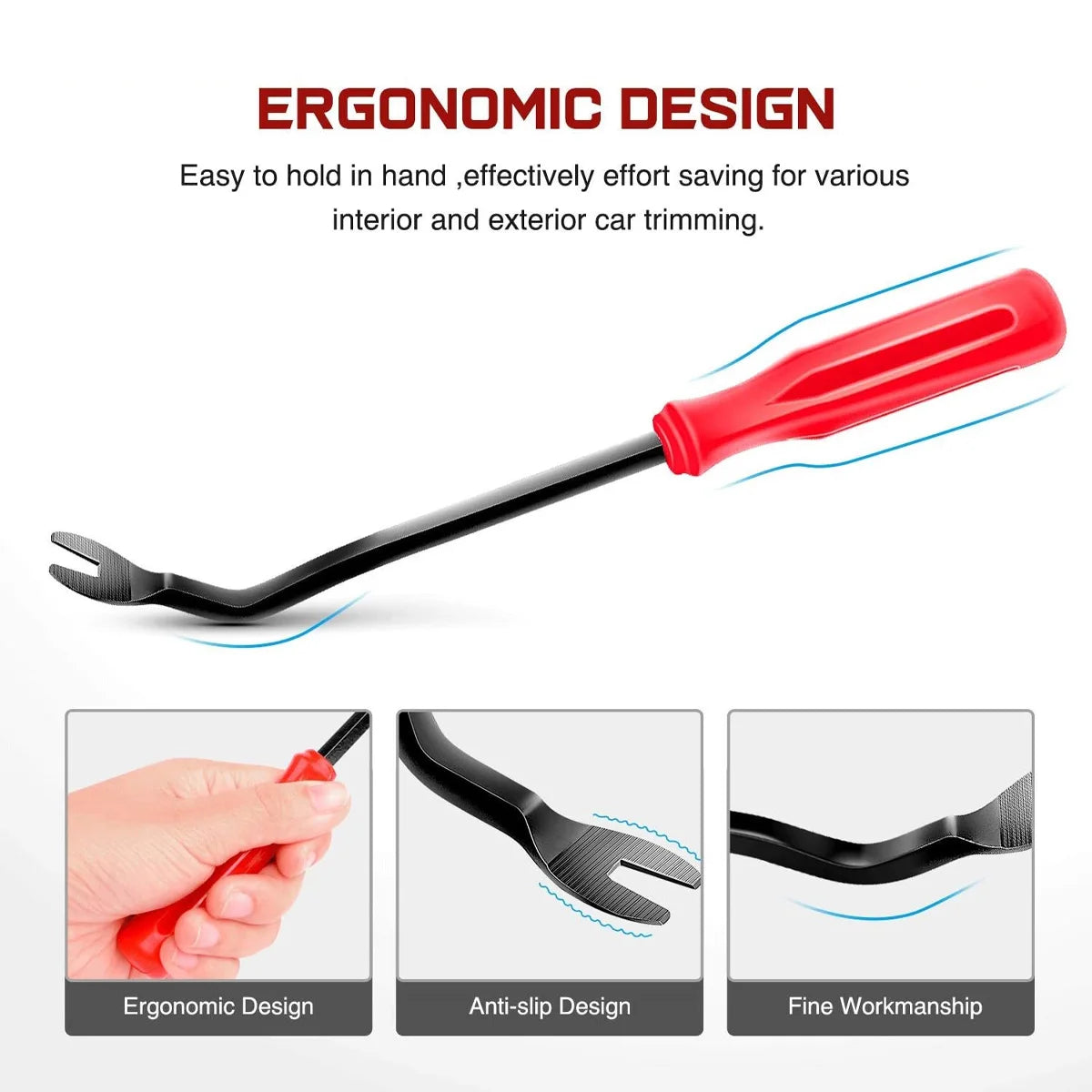 Car Trim Removal Tool Kit Plastic Pry Bar Set for Auto Panel Repair