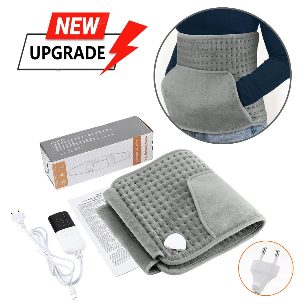 Electric Heated Waist and Back Heating Pad with Adjustable Settings