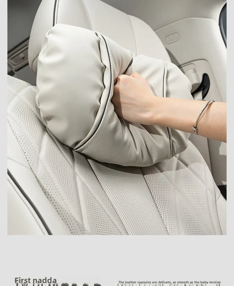 Ergonomic Car Seat Neck Rest and Head Support Pillow - 11