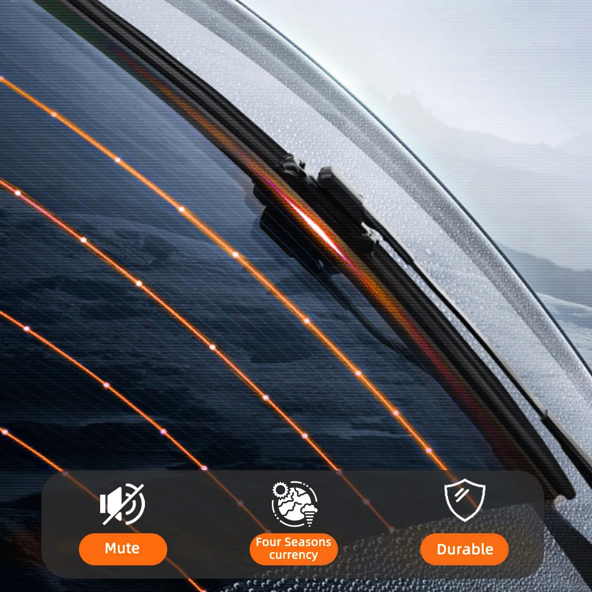 Front Windshield Wiper Blades for Honda HR-V
