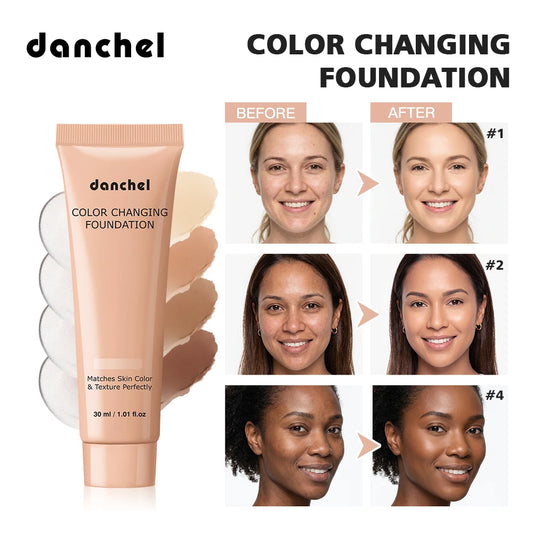 Color-Changing Liquid Foundation for Flawless Skin