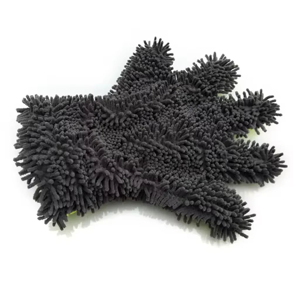 Waterproof Microfiber Car Wash Mitt - 5