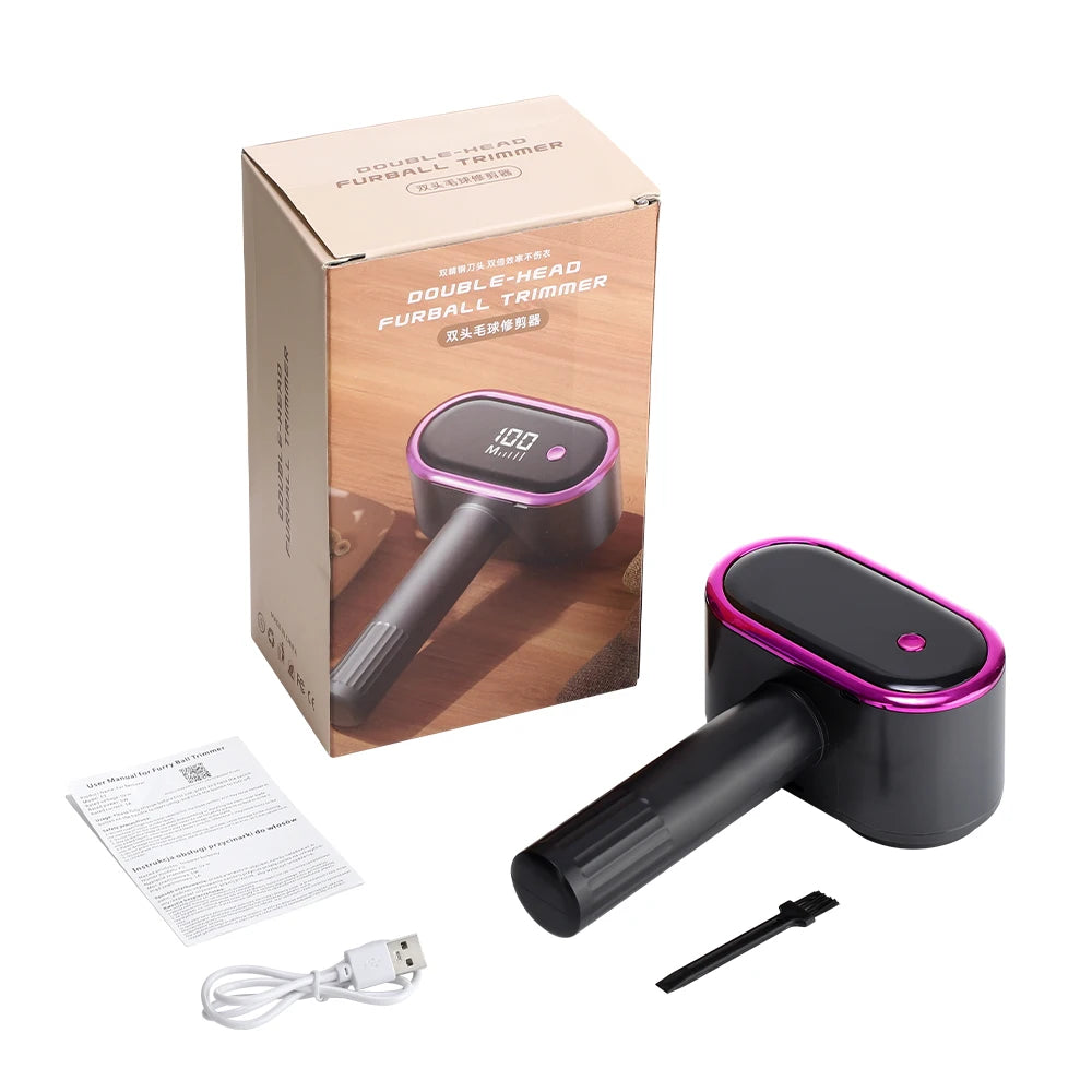 5-Speed Rechargeable Electric Fabric Shaver and Lint Remover - 18
