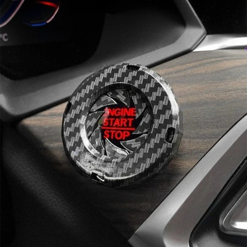 Universal Push Start Engine Button Protection Cover - 3