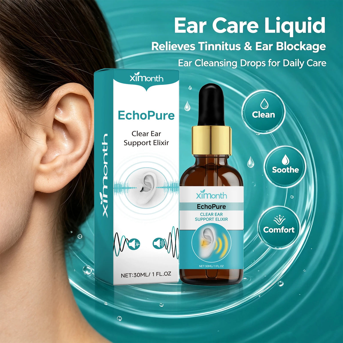 Ear Wax Removal and Tinnitus Relief Drops
