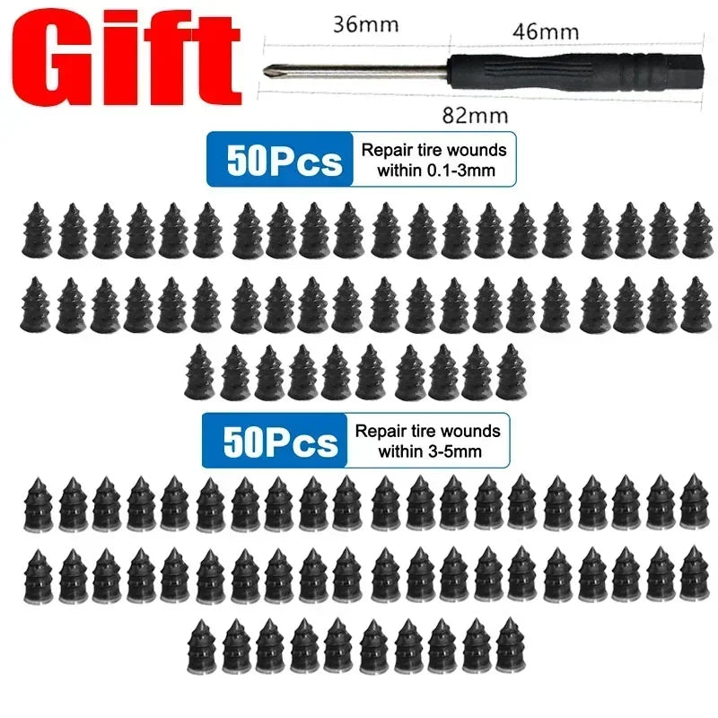Emergency Rubber Tire Puncture Repair Nails
