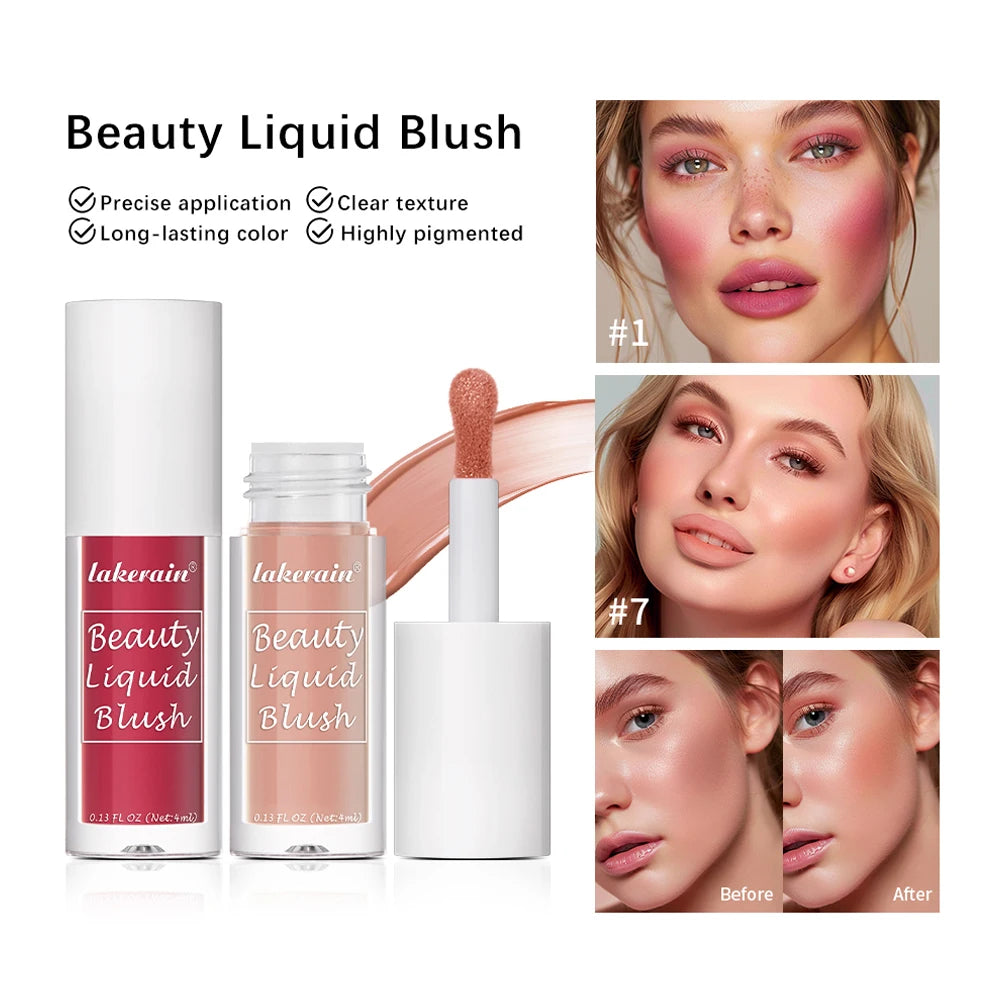 Long-Lasting Waterproof Liquid Face Blush - 2