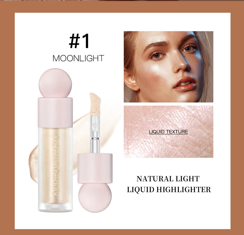 Liquid Highlighter for Radiant Face and Body Glow - 8