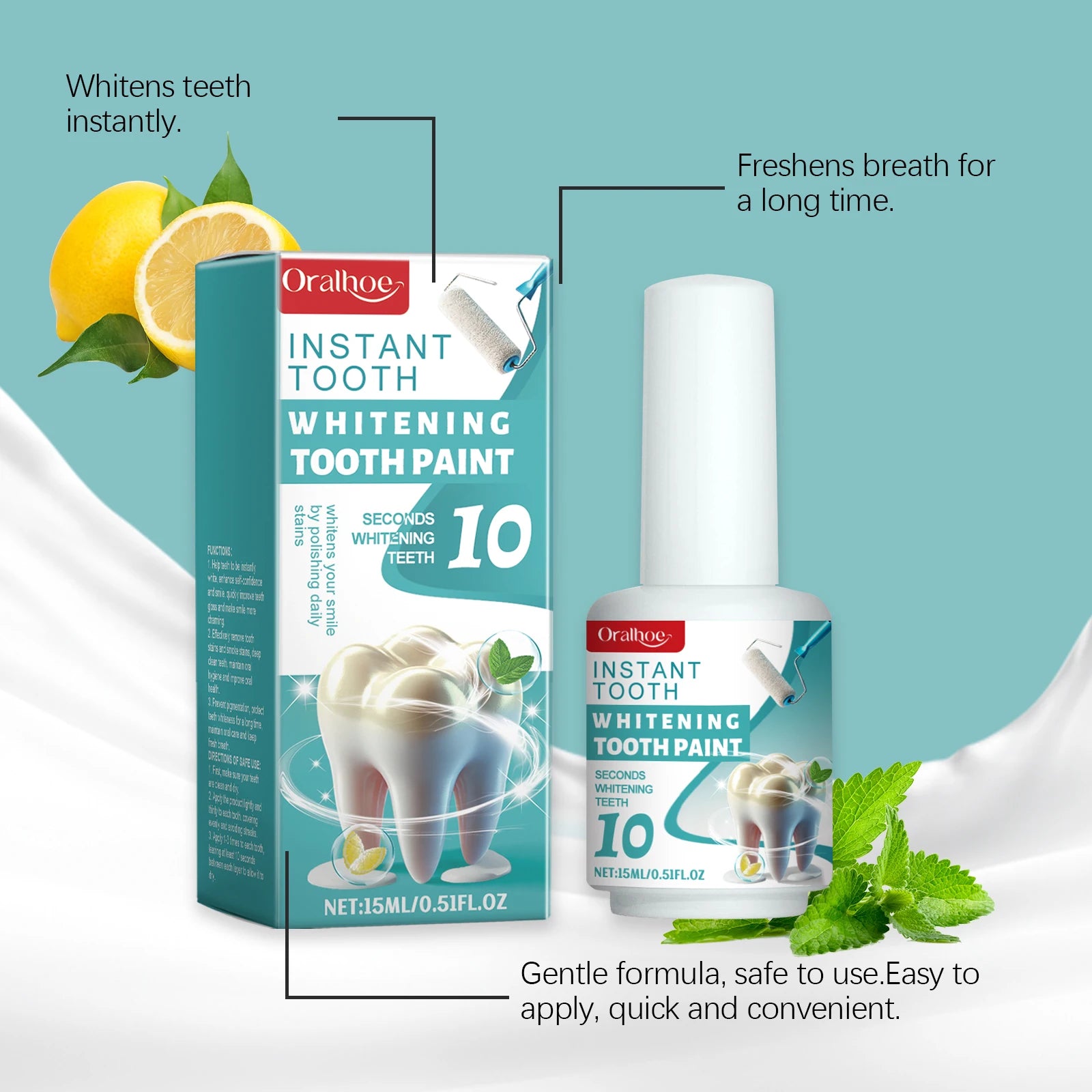 Instant Teeth Whitening Paint for Bright Smile - 9