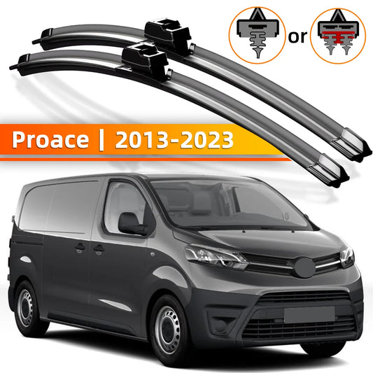 Front Windshield Wiper Blades for Toyota Proace 2013-2023
