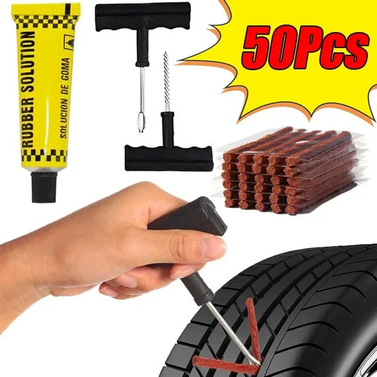 Emergency Tubeless Tire Puncture Repair Kit