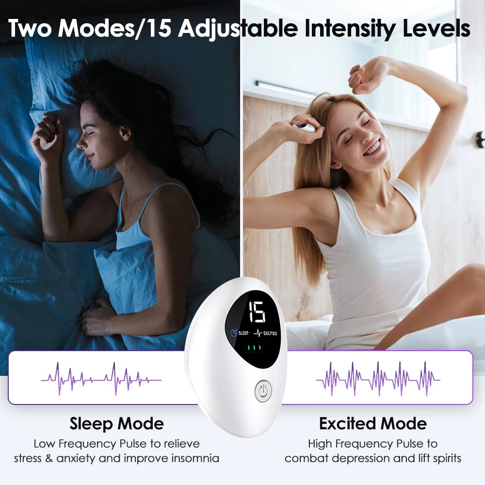 Microcurrent Handheld Sleep Aid Device for Stress and Anxiety Relief - 10
