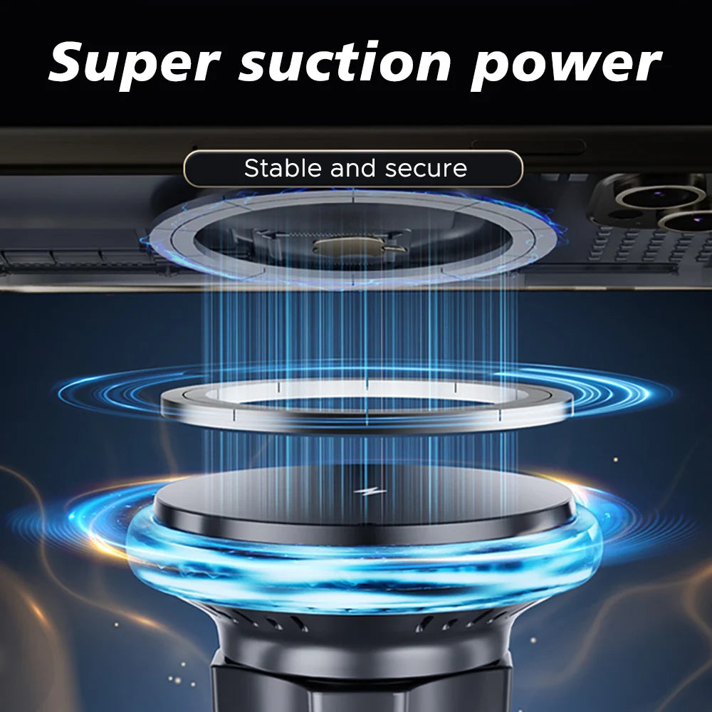 Magnetic Wireless Charging Phone Mount for Tesla - 12