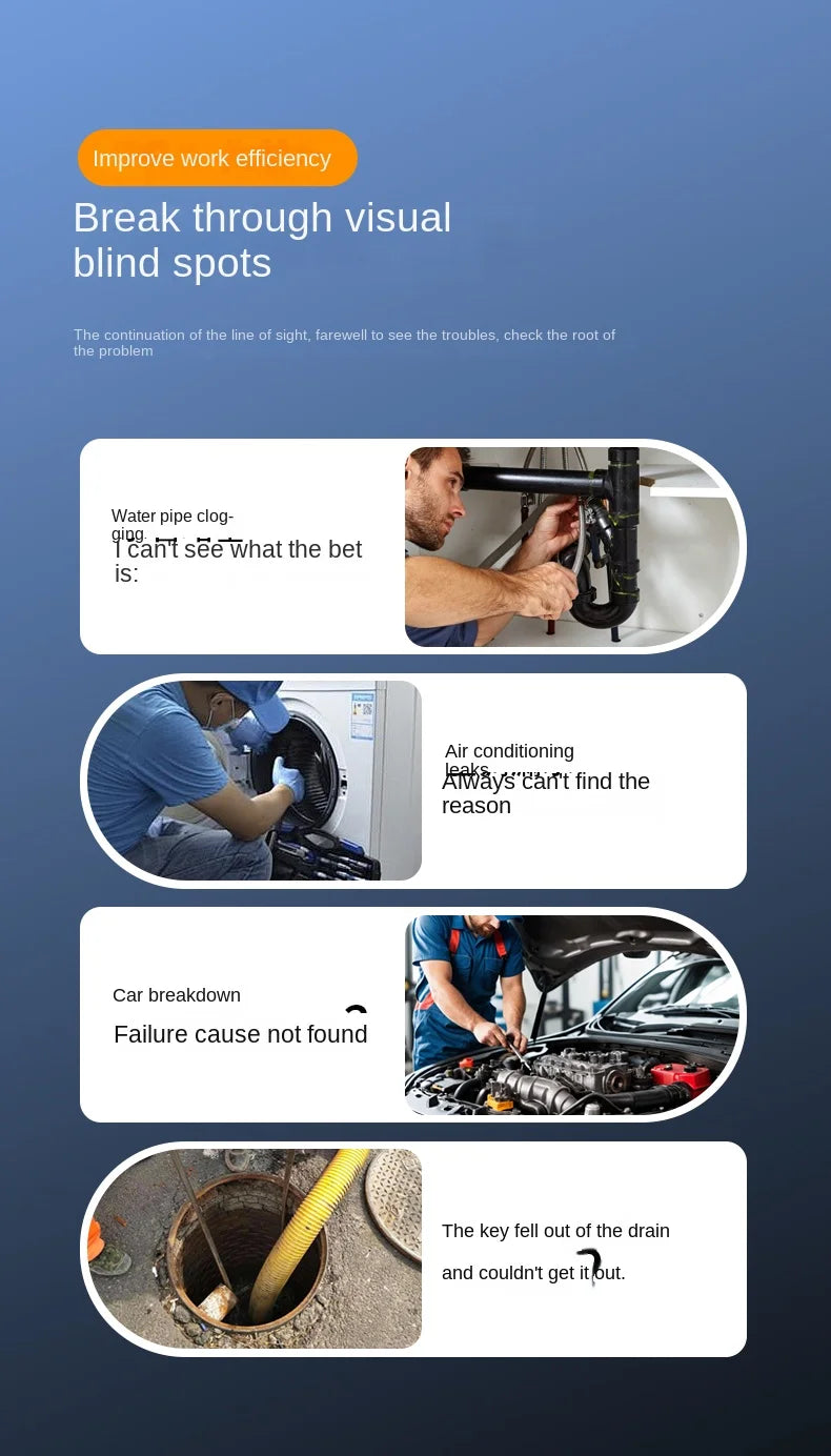 HD Waterproof Inspection Endoscope Camera for Android and PC - 8