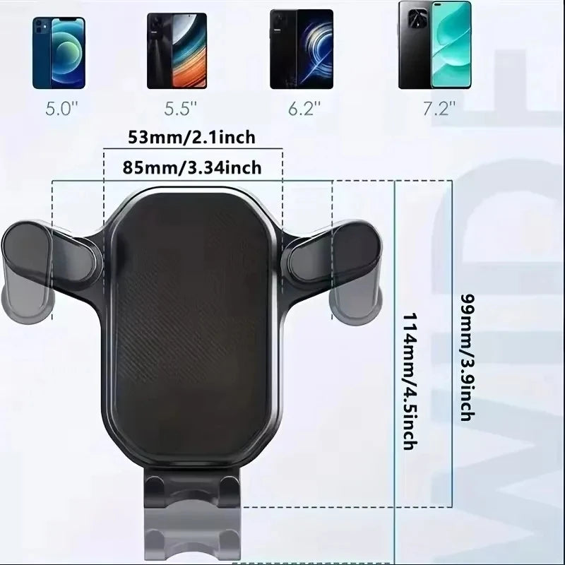 Adjustable Air Vent Gravity Car Phone Mount