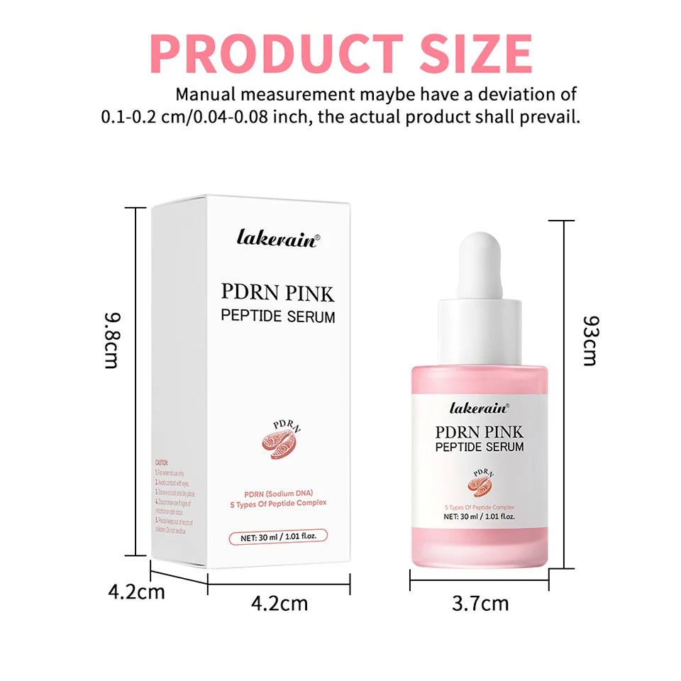 Salmon DNA PDRN Peptide Face Serum for Radiant Skin - 12
