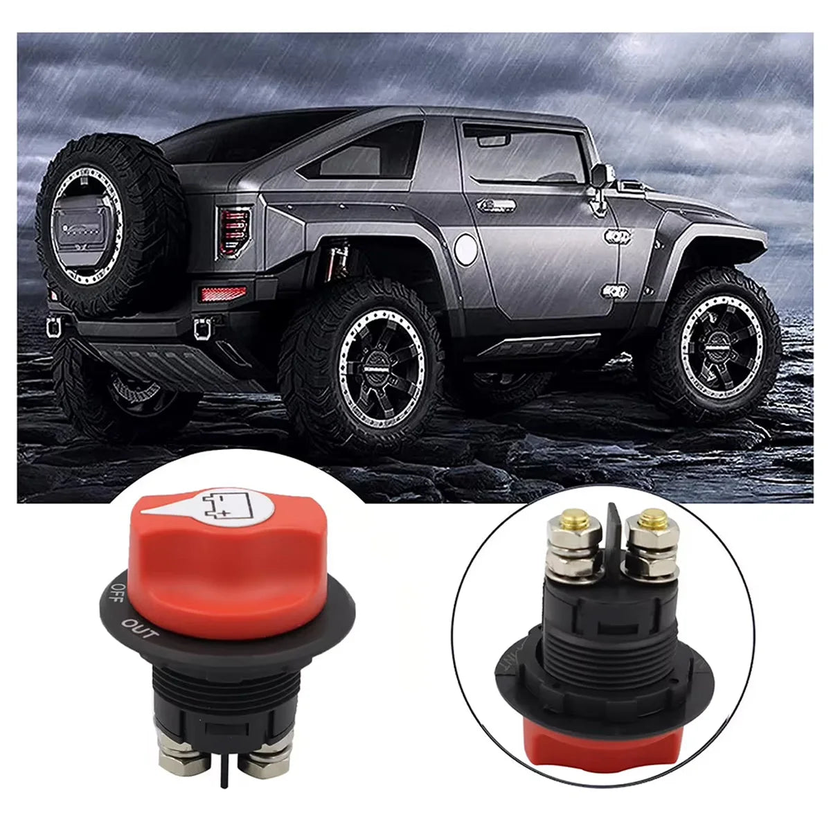 Universal Battery Disconnect Switch for Vehicles and Marine