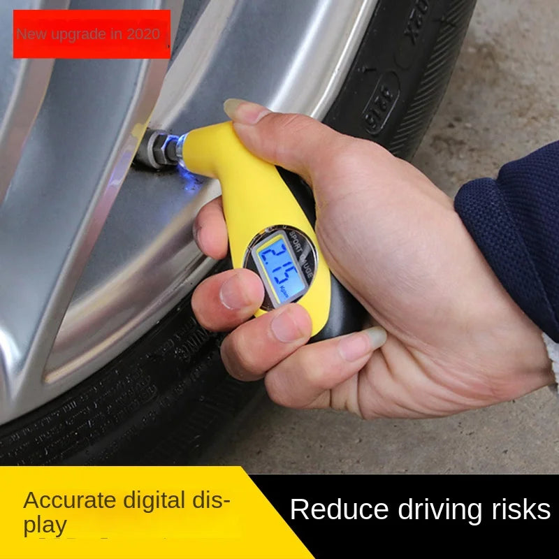 Digital LCD Tire Pressure Gauge for Car Safety - 3