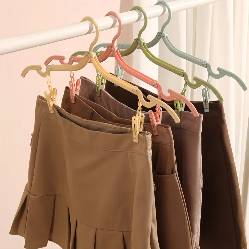 Portable Folding Clothes Hangers for Travel
