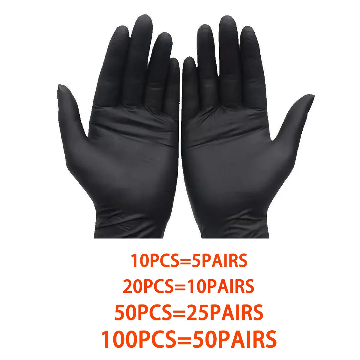 Heavy-Duty Disposable Protective Work Gloves