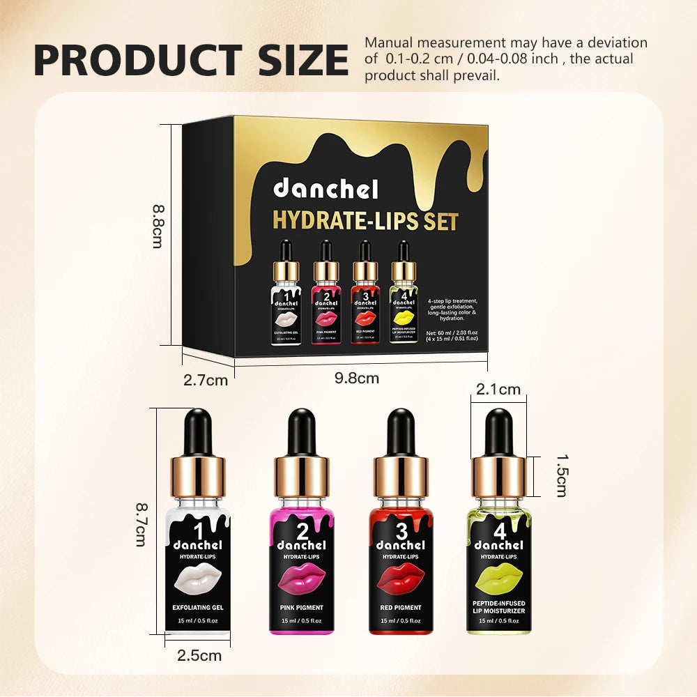 4-Step Complete Lip Care and Hydration Treatment Set - 19
