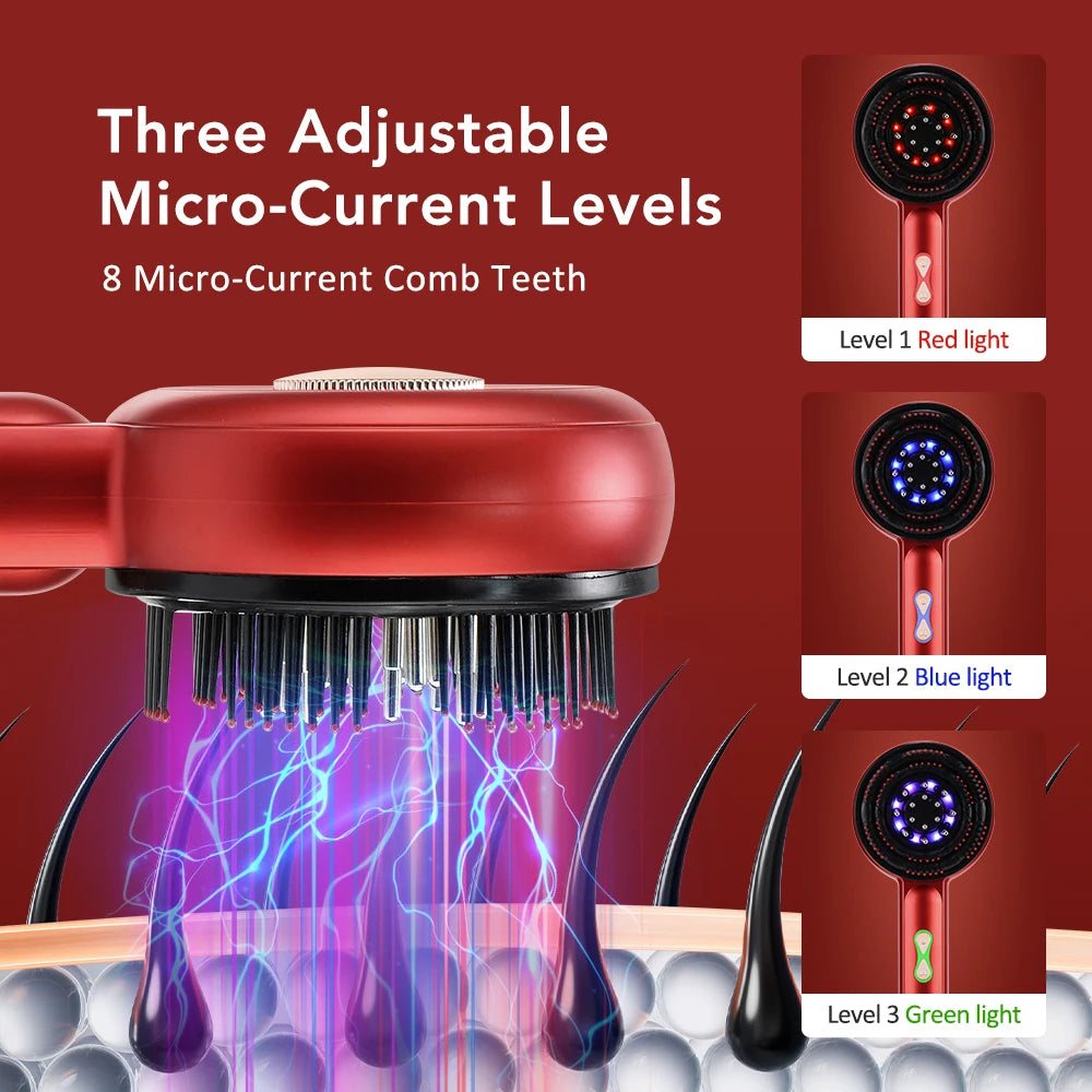 Electric Scalp Massager and Hair Oil Applicator Comb - 17