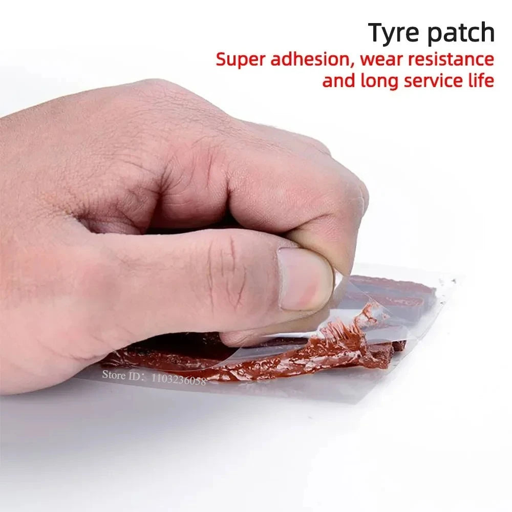 Emergency Auto Tire Repair Kit with Puncture Plug Tools - 7