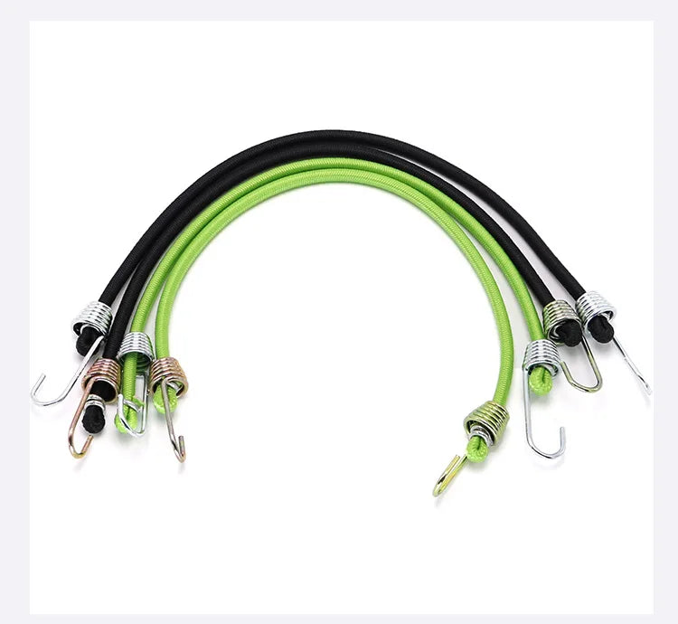 Heavy Duty Elastic Bungee Cords with Hooks for Luggage and Camping - 14