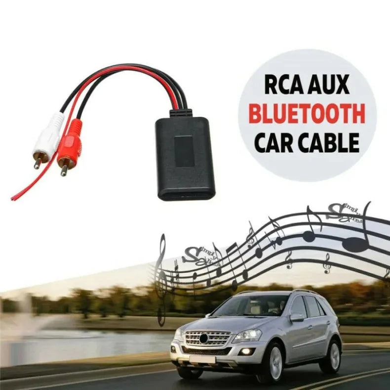 Wireless Bluetooth Audio Receiver for 2RCA Car Stereo Systems - 9