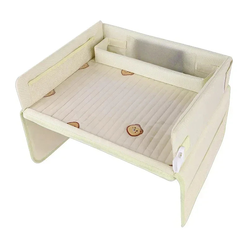 Foldable Kids Car Seat Travel Tray and Activity Table - 23
