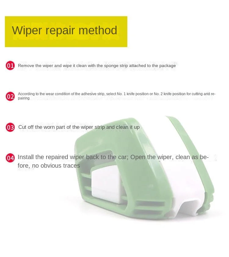 Universal Car Windshield Wiper Blade Repair and Restorer Tool - 15