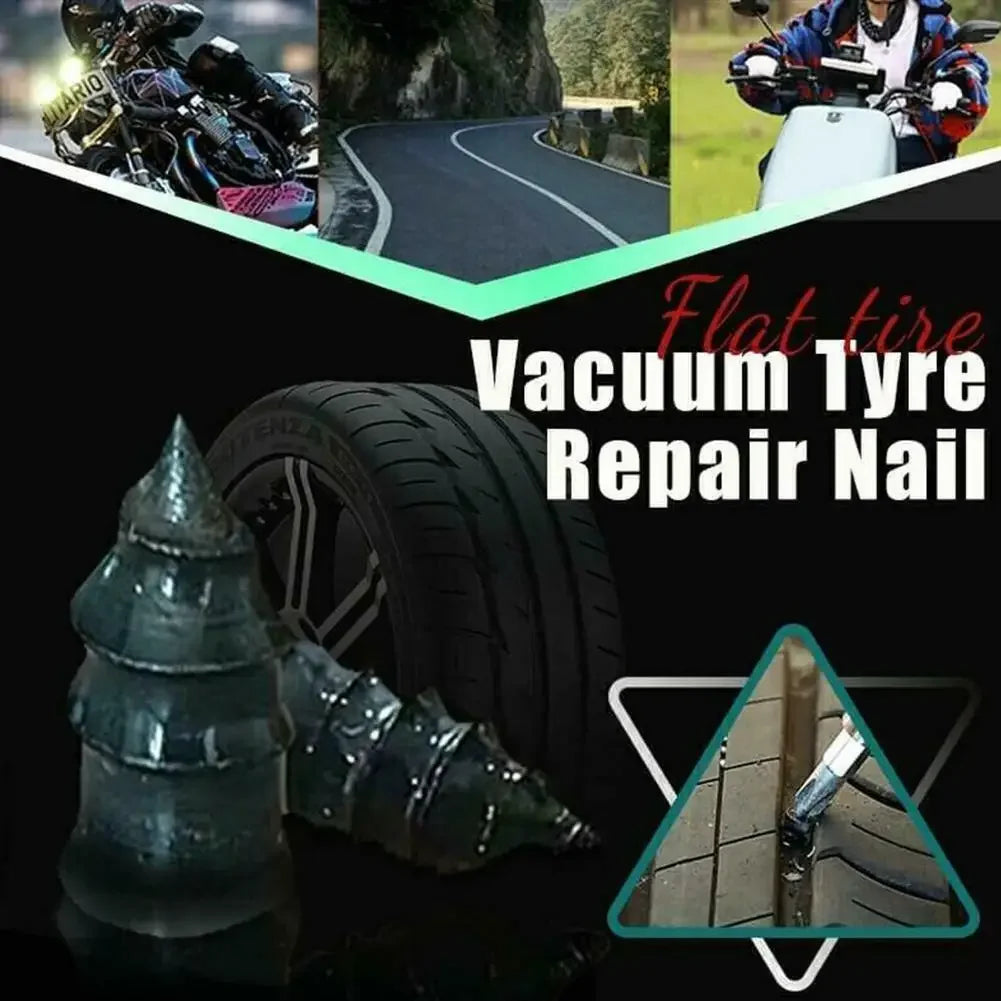 Emergency Tire Puncture Repair Rubber Screws