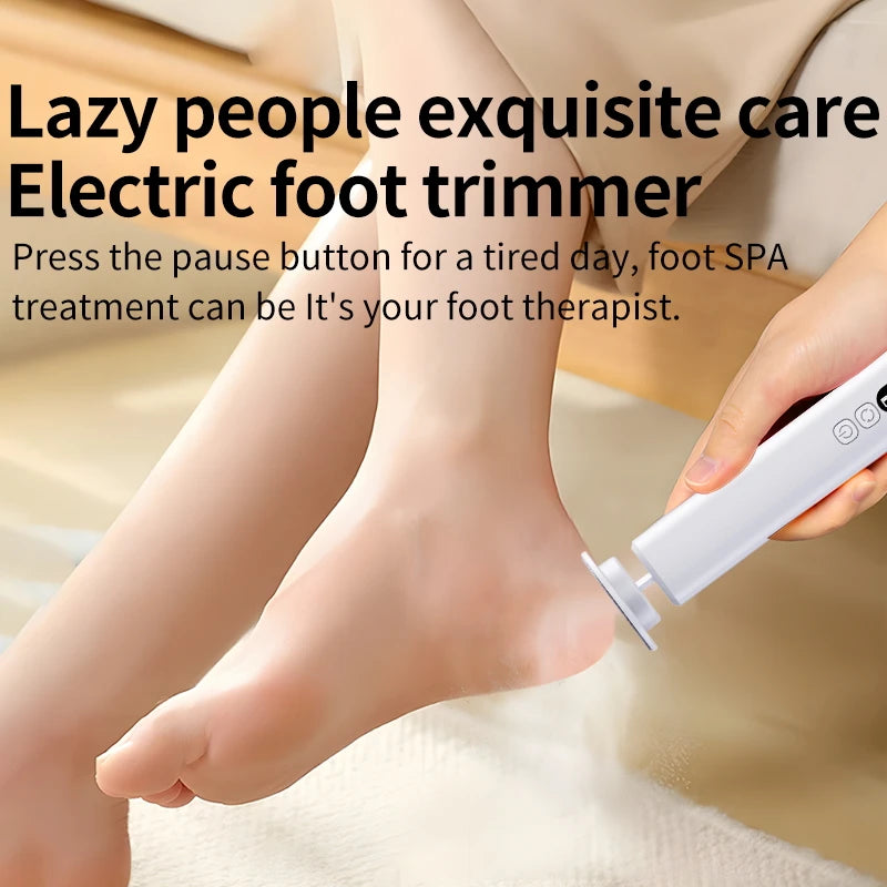 Electric Cordless Foot Callus Remover with 6 Adjustable Speeds - 2