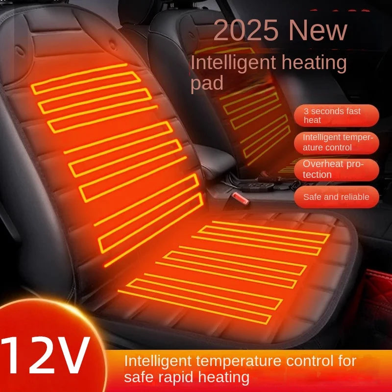12V Heated Car Seat Cushion for Winter Comfort